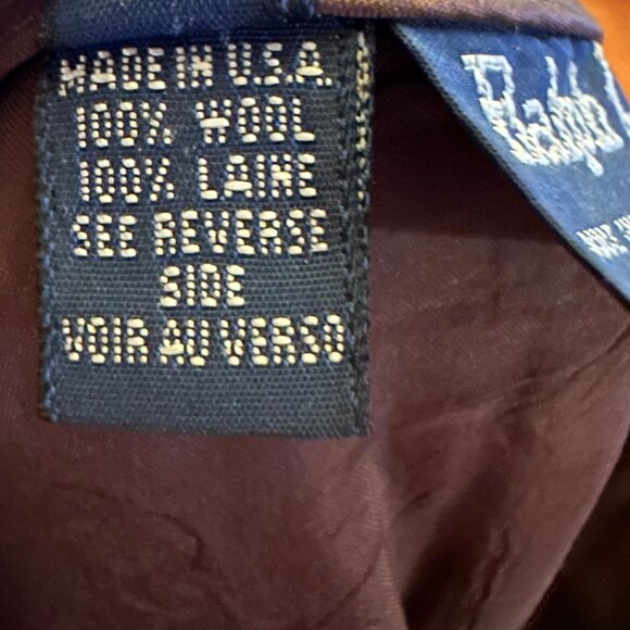 Ralph Lauren Womens Houndstooth Wool Maxi Skirt With Front Slit Size 4 - Picture 6 of 8